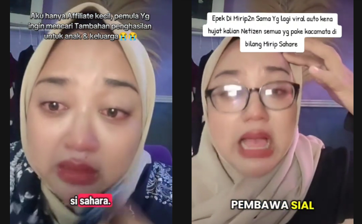 Penjual online ini disebut mirip Sahara